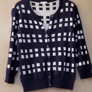 Navy Blue Cardigan